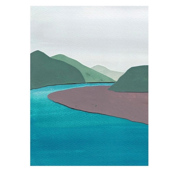 NWT VAST Men’s Large White Short Sleeve Scenic Graphic Tee Shirt - Picture 2 of 12